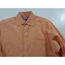 Tommy Hilfiger "Ithaca" Long sleeve button down shirt Color orange  M