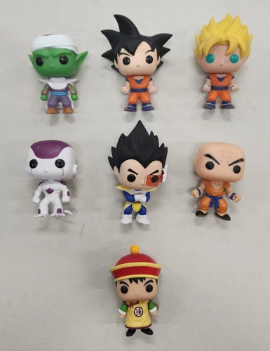 Funko POP! Animation: Dragon Ball Z Vinyl Figure Lot Of 7 - Goku, Vegeta & MORE!
