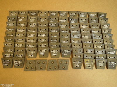 F-86 Sabre Aircraft Models A,D,E,F,L Linings Set for Segmented Rotor Brake (96)