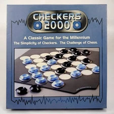 Rex Games 1999 Checkers 2000 by Robert Kintner COMPLETE