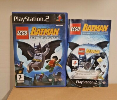 Lego Batman The Video Game Playstation 2 PS2 PAL UK GOOD Condition