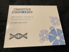 CREATIVE MEMORIES  BEADED OVALS  Decorative Border Punch  Scrapbooking 