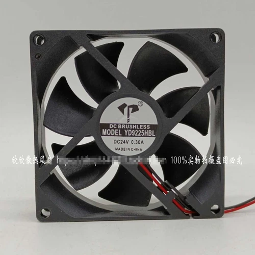 1PC Inverter electrical cabinet cooling fan YD9225HBL 24V 0.30A 9.2CM