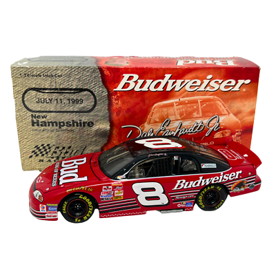 NASCAR 1/24 ACTION デイル・アーンハートJr #8証明書付 Action Nascar #8 Budweiser Dale Earnhardt Jr. New Hampshire Rookie