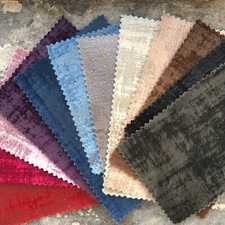 Regal Distressed Velvet Upholstery Fabric Curtains & Cushions, Sofas Per Metre