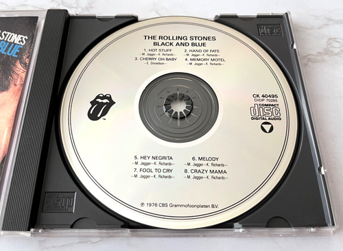 The Rolling Stones Black And Blue CD DADC PRESS! CK 40495 Keith Richards RARE! - Picture 2 of 5