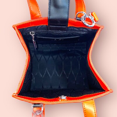 KENZO Paris Luxury Designer Tiger Mini Orange Crossbody Shoulder