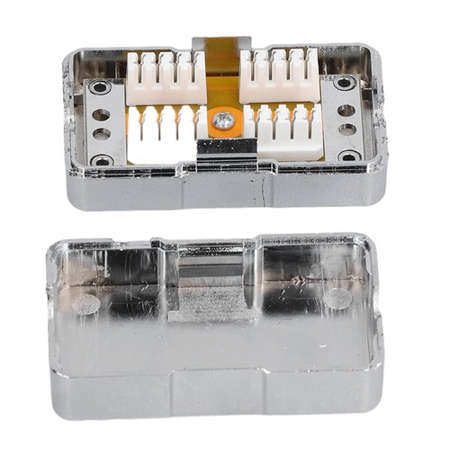 CAT6 Junction Box Plastic RJ45 Single Port Shielded Connection Case - Picture 3 of 12