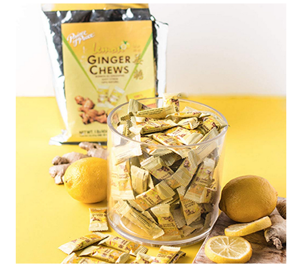 Prince Of Peace Original Ginger Chews, 1 Lb Bag – All Natural Candied Ginger