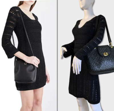 karen millen black crochet dress Black Beach Crochet Mini Dress