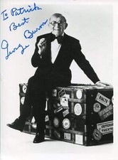George Burns TOP autograph, signed photo
