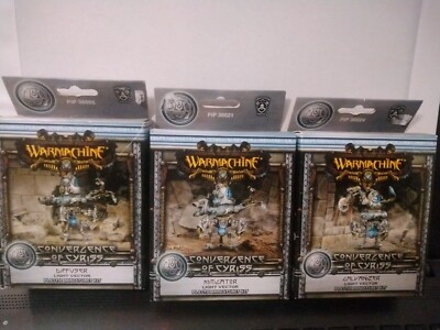 Warmachine - CYRISS - DIFFUSER / MITIGATOR / GALVANISER LIGHT VECTORS BNIB 