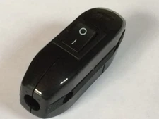 4 ON/OFF Lamp In Line Cord Rocker Toggle Power Switch, Ships from Florida, USA