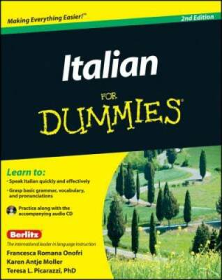 #ad Italian For Dummies Paperback By Onofri Francesca Romana GOOD $5.15