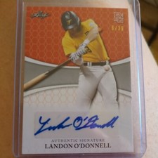 2022 Leaf Perfect Game Landon O'Donnell red /30