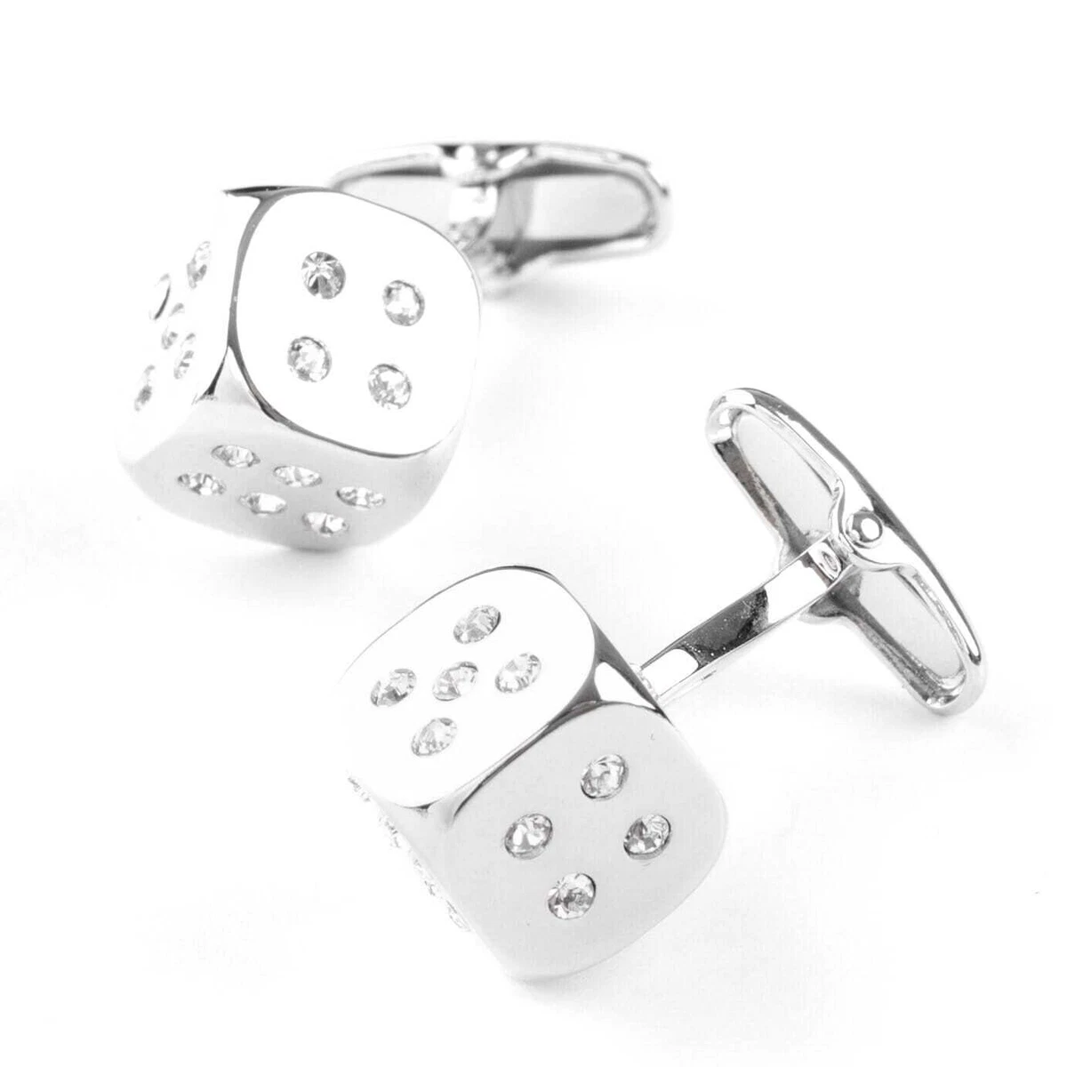 Silver dice hotsell cufflinks
