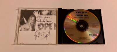 Signed) Rare CD Trish And Darin (Trish Murphy) Yes, We're Open