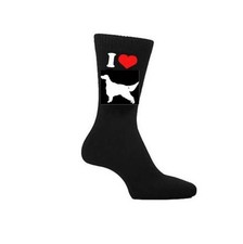 Socks I Love Setter dog Red Setter Dog Owners Socks Novelty Gift