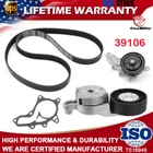 Serpentine Belt Tensioner Water Pump Kit For 2012-2017 Toyota Camry RAV4 2.5L L4