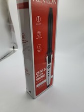 Revlon Curls And Shine 1" Curling Iron Reduces Heat Damaged
