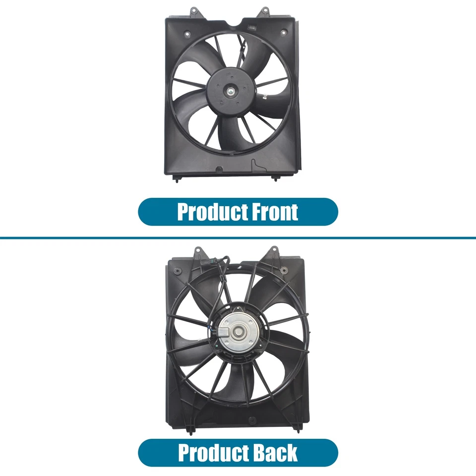 Ventilador del radiador Lado del conductor para Honda Odyssey 2011-2017 Foto 4 de 4