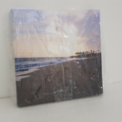   Sunset  Ozean Strand Wandbild Foto auf Leinwand Digitaldruck UNIKAT #30
