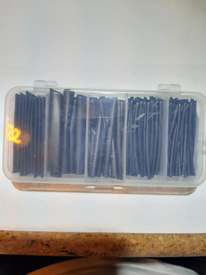 Heat Shrink Tubing, Heat Shrink tool box kit 2:1 assorted sizes - Image 4 of 4
