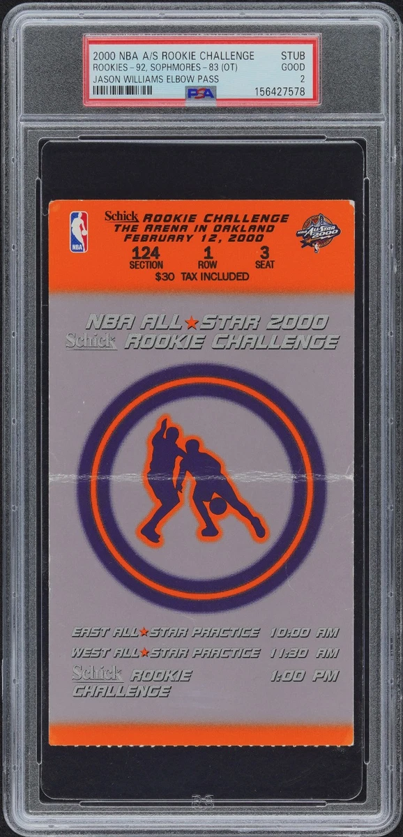 Jason Williams Professional Sports Authenticator (PSA) Basketball