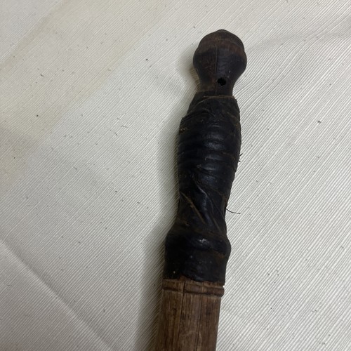 Vintage 21” Wooden Police Nightstick/Baton/Billy Club Solid Wood. - Picture 4 of 6