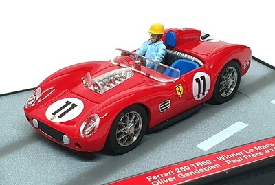 Brumm 1/43 Scale S24/26 - Ferrari 250 TR60 #11 Winner Le Mans 1960 - Red