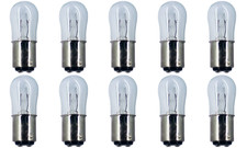 Box of 10 Bulbs 6 Watt 120 Volt Bayonet Base BA15d Clear 6S6DC/120V