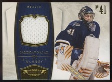 2010-11 Panini Dominion Jersey Jaroslav Halak 57/99 #87
