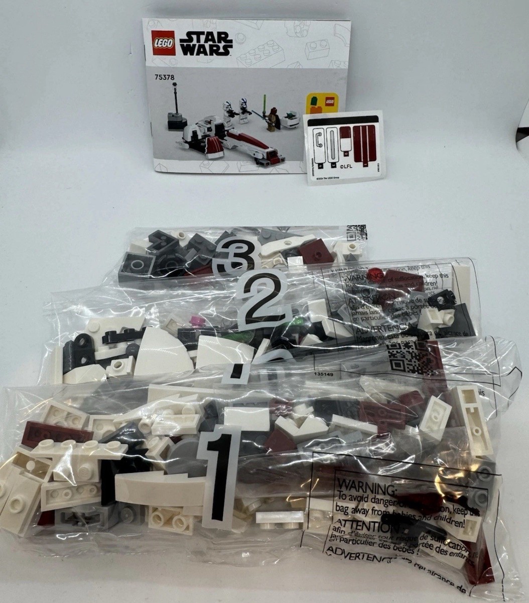 7点：【31】【33】【50】【80】【87】【94】【172】 Lego Star Wars BARC Speeder Escape 75378 | eBay