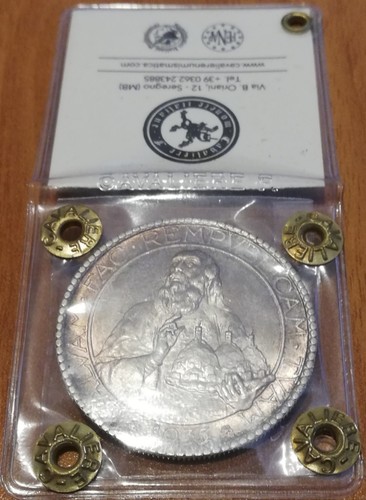 SAN MARINO - 20 LIRE 1935 - FDC ECCEZIONALE - PERIZIATA CAVALIERE - PATINA SUPER - Foto 10 di 10