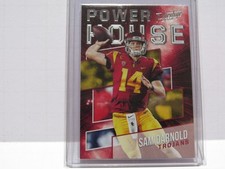 2018 SAM DARNOLD POWER HOUSE PRESTIGE FOOTBALL ROOKIE CARD SEATTLE QB