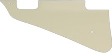 WD Custom Pickguard For Left Hand Gibson Les Paul Deluxe #55S Parchment Solid