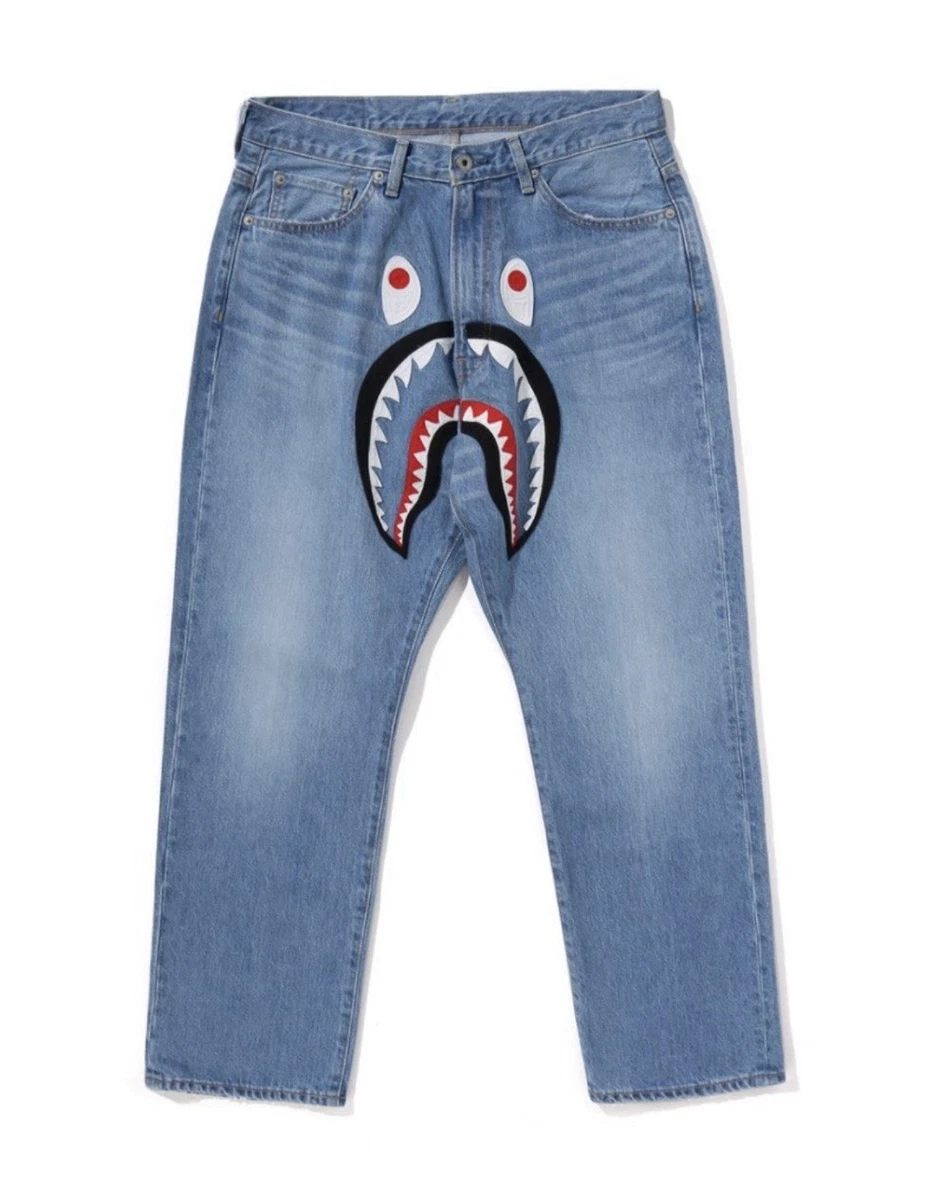 希少　A BATHING APE デニムパンツ　Lサイズ 中古・古着通販】A BATHING APE (ア ベイシング エイプ) デニムパンツ