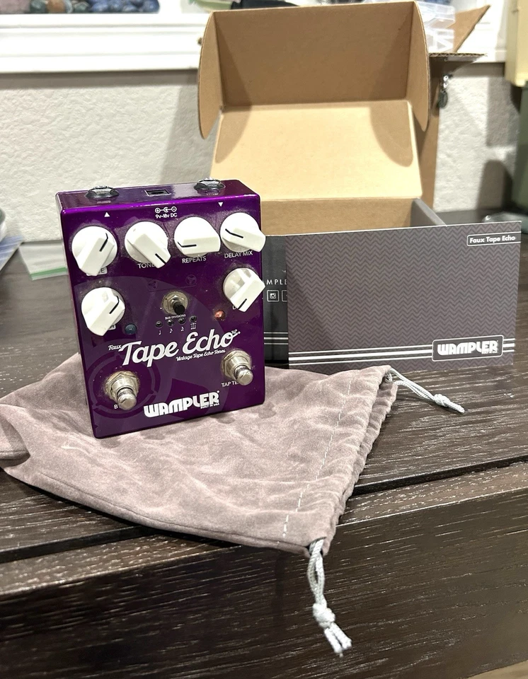 Cinta Wampler Petal - Cinta Eco Vintage Echo Tonos Pedal de efectos para guitarra Foto 3 de 4