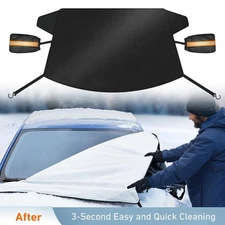 For Nissan Armada Windshield Snow Cover Frost Guard Ice Protector Mirror Cover