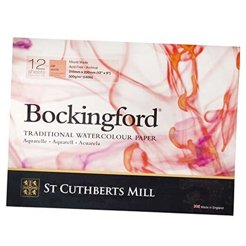 Blocco Carta Per Acquerello Saunders Waterford 31 X41 Da 300 Gr. 20 Fo - Foto 7