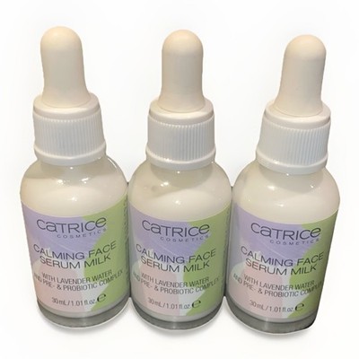 (222,11 /L) Catrice OVERNIGHT BEAUTY AID 3 x Calming Face Serum Milk 3 x 30 ml