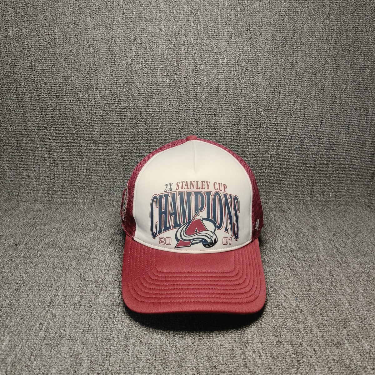 '47 Brand Colorado Avalanche 2X Stanley Cup Champions Trucker Hat