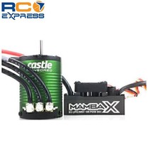 Castle Creations Mamba X Sensored 25.2v Waterproof 1406-4600kv CSE010-0155-01