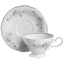 Johann Haviland Blue Garland  Cup & Saucer 6481986