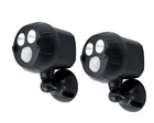 New Mr. Beams NetBright Motion Activated Spotlights 2Pk MBN391- Black