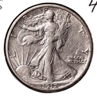 1917-S Walking Liberty Half Dollar, Ch. EF #3022