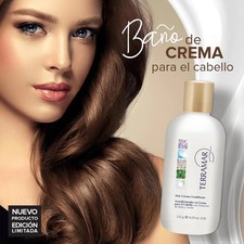 TERRAMAR Conditioner/Acondicionador Cabello Fr gil con Extracto de Seda Y Leche