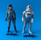 STAR WARS POTF-2 AT-AT COMMANDER GENERAL VEERS & AT-AT DRIVER LOT LOOSE