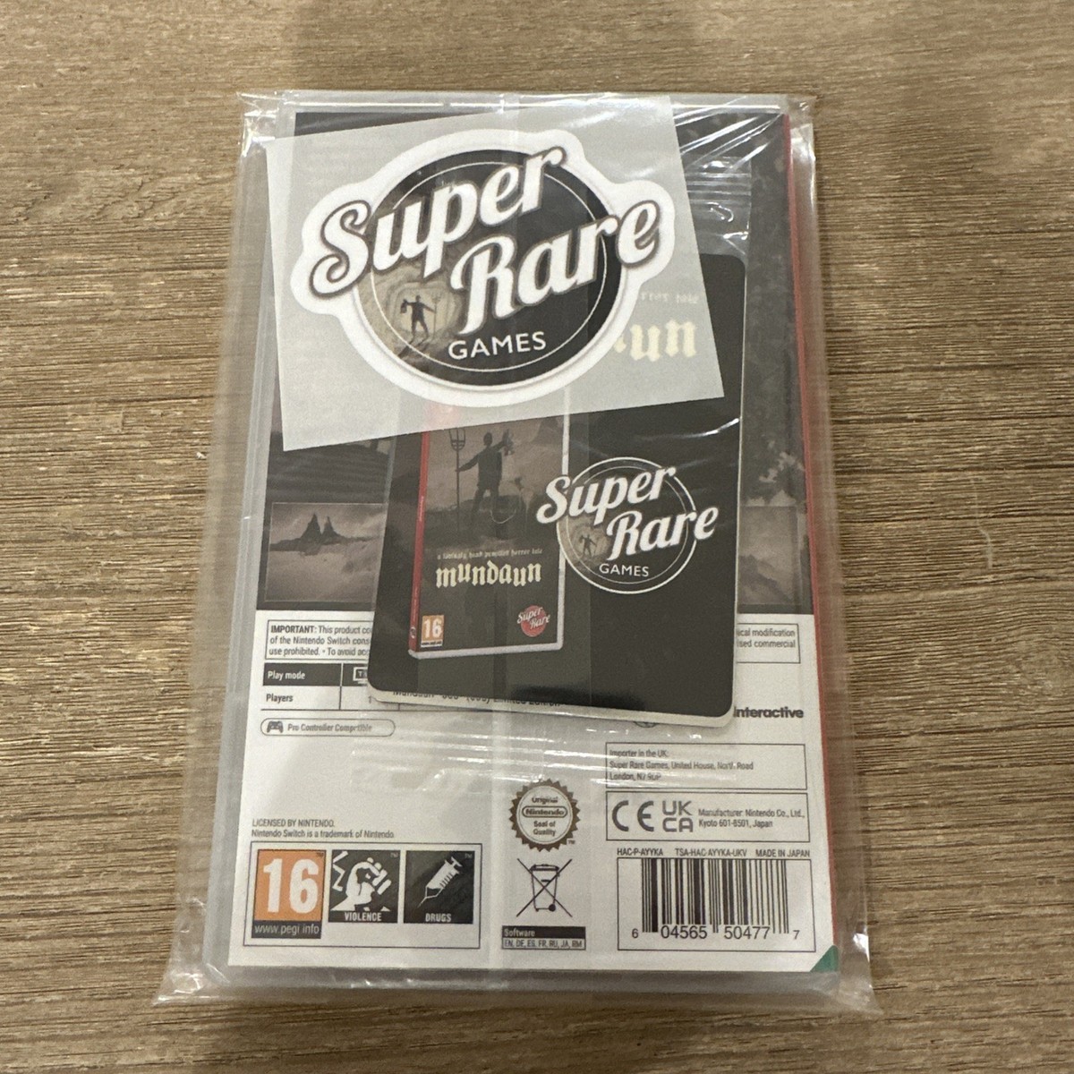 Mundaun - Super Rare Games - Nintendo Switch Brand New Factory