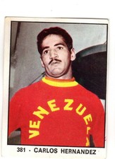 1966 SPORT CHAMPIONS NEW number 381 CARLOS HERNANDEZ FIGURINE
